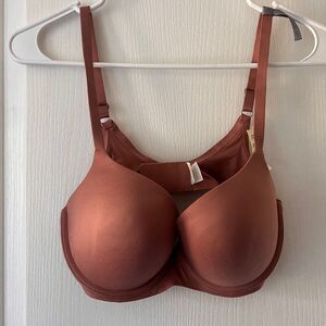 Aerie Womens Padded Push Up‎ Underwired Full Coverage Bra Light Brown  34D NWT